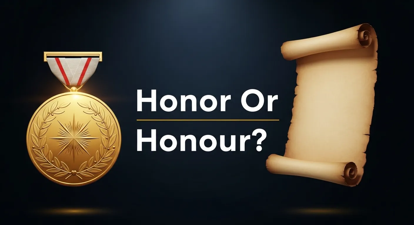 Honor Or Honour