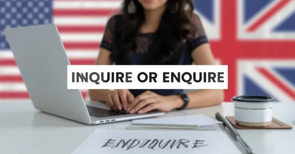 Inquire Or Enquire