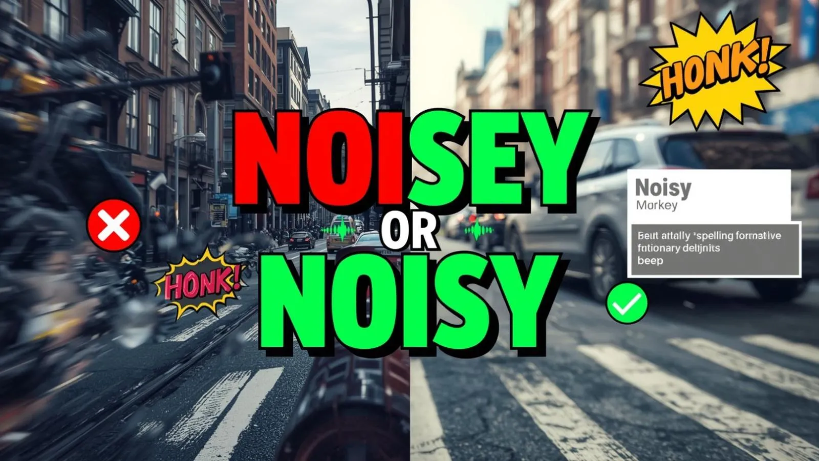 Noisey Or Noisy