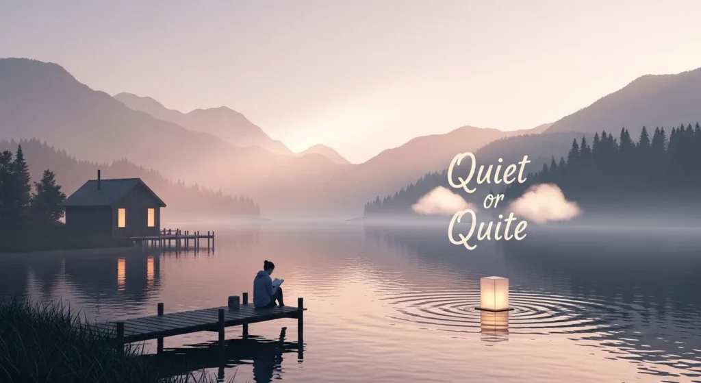 Quiet or Quite