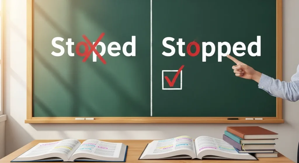 Stoped Or Stopped