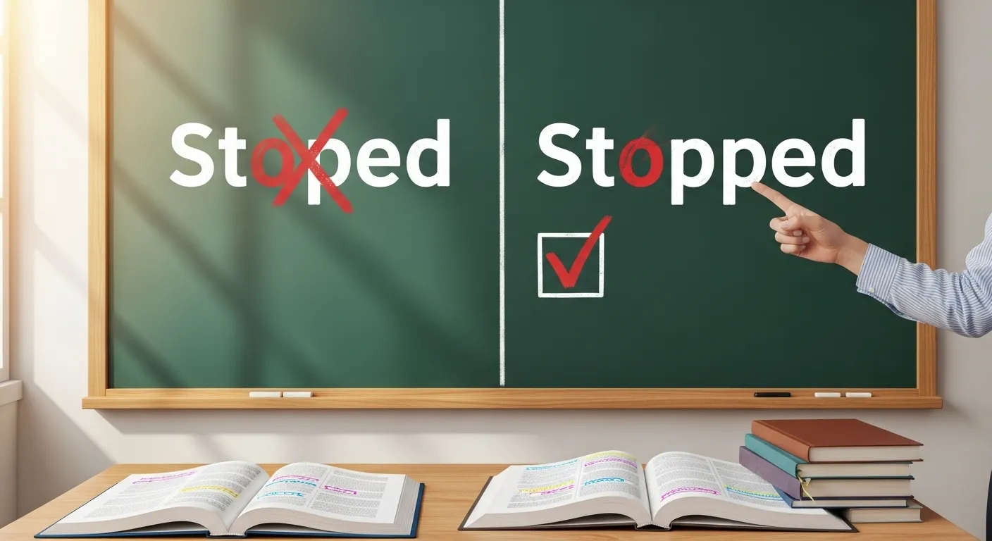 Stoped Or Stopped
