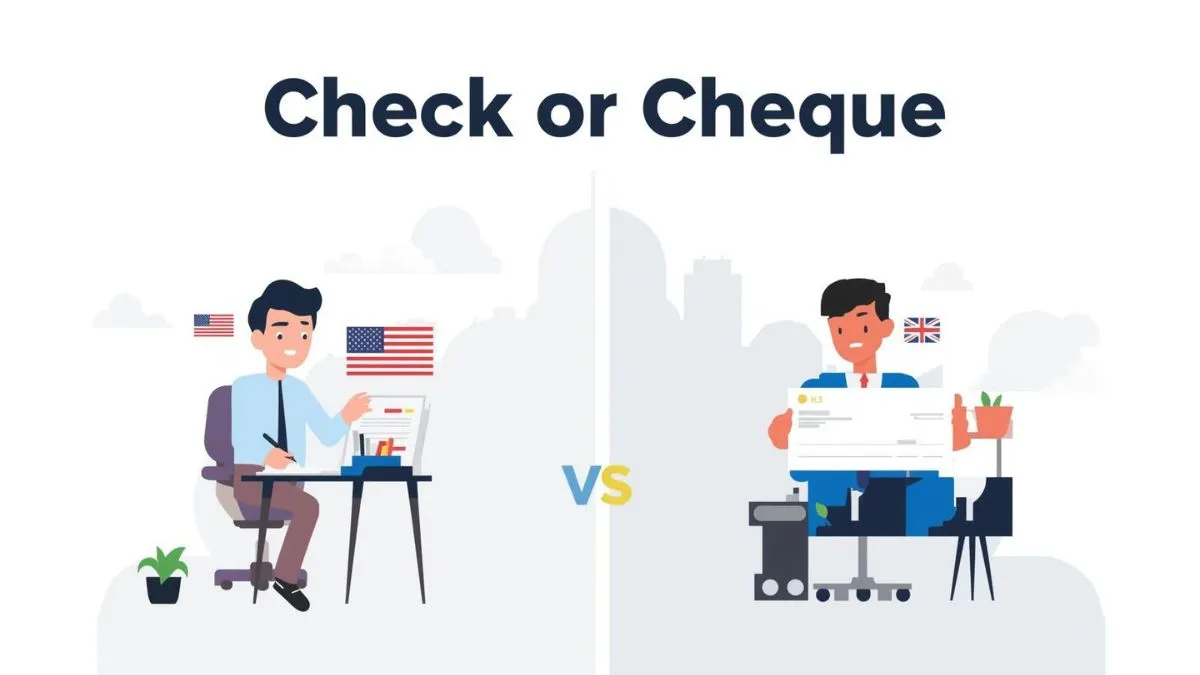 Check Or Cheque