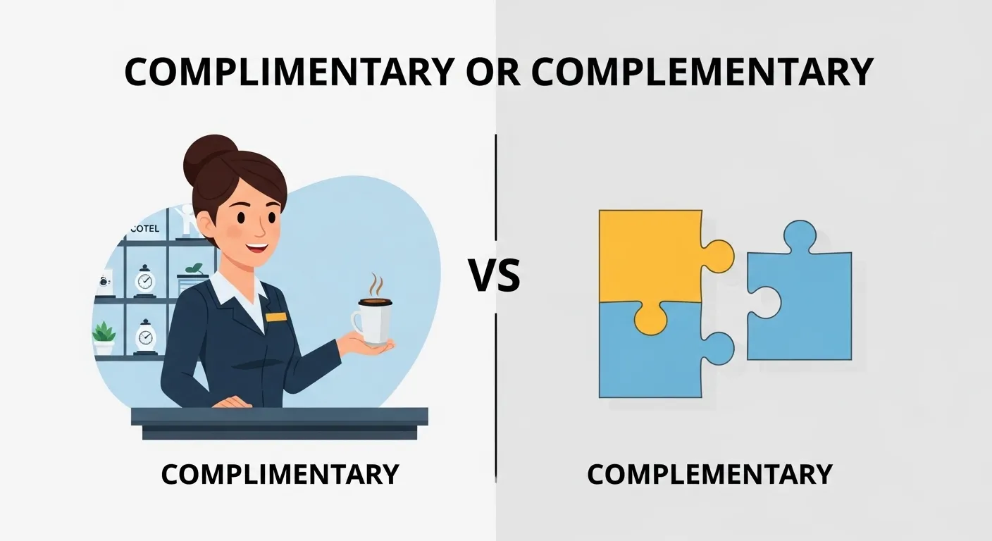 complimentary or complementary