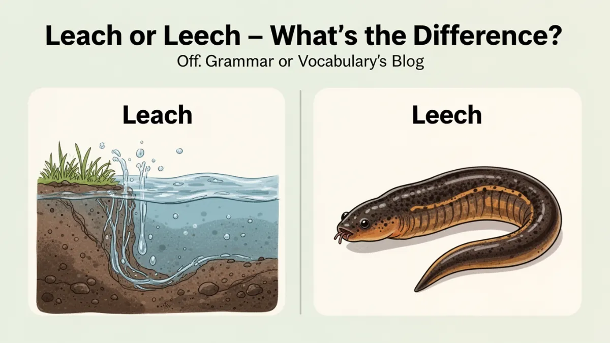 Leach or Leech