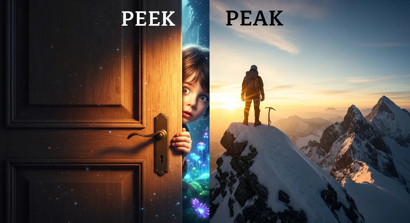Peek or Peak