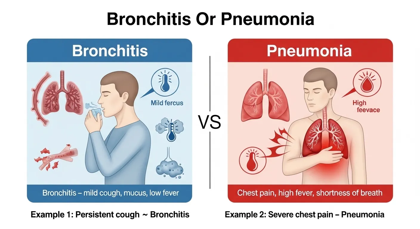 Bronchitis Or Pneumonia