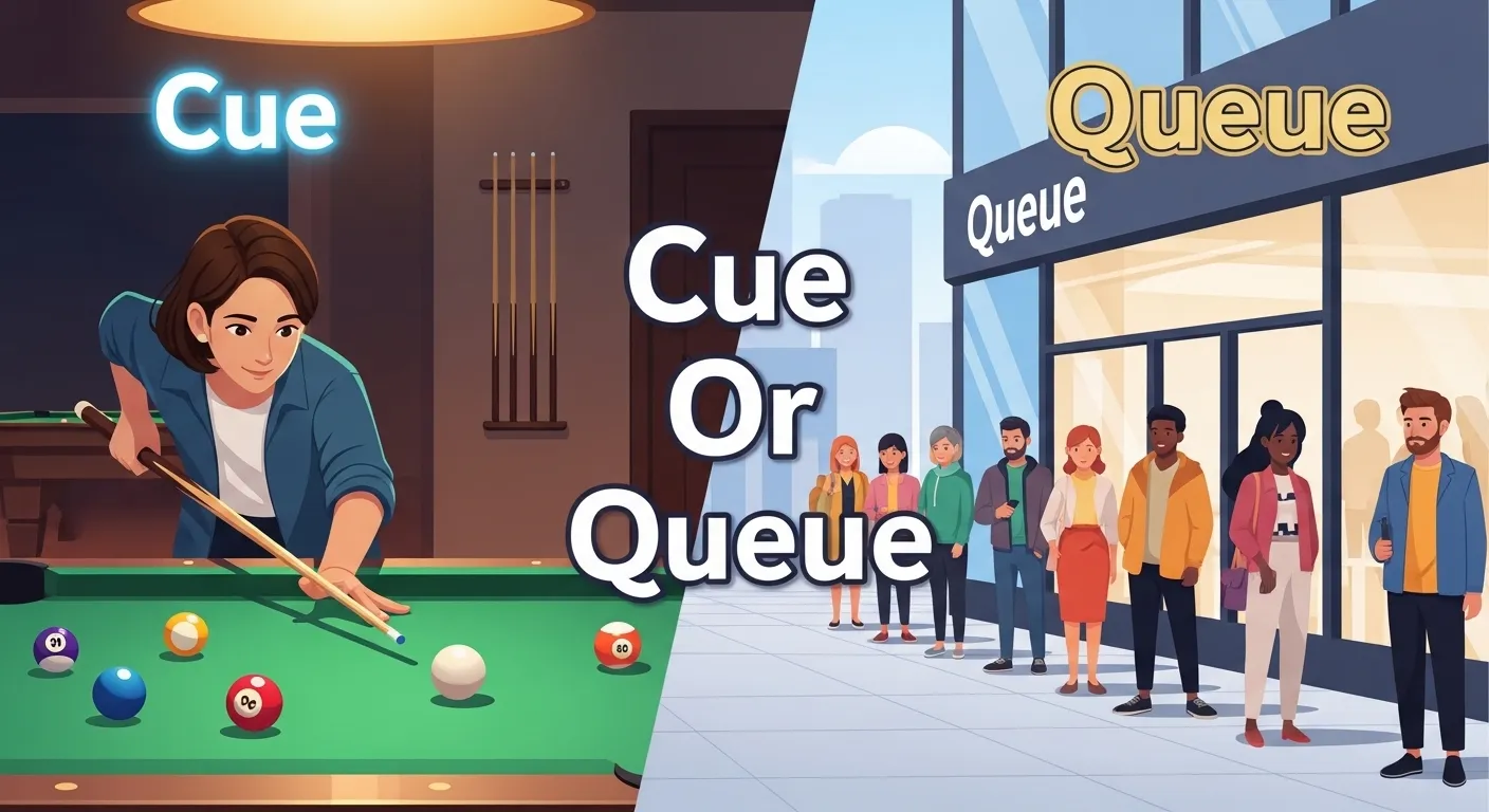 Cue Or Queue