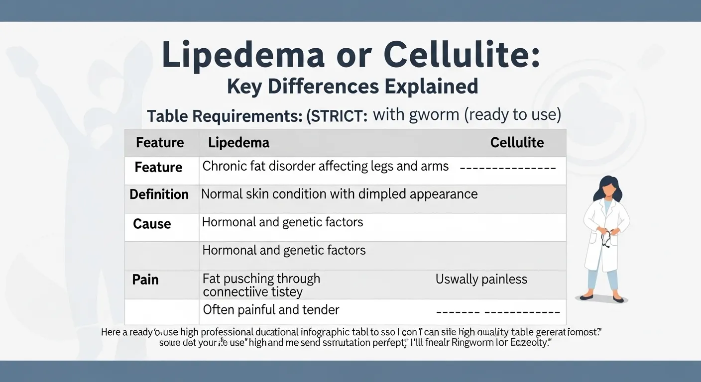 Lipedema or Cellulite