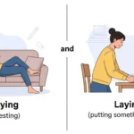 lying or laying