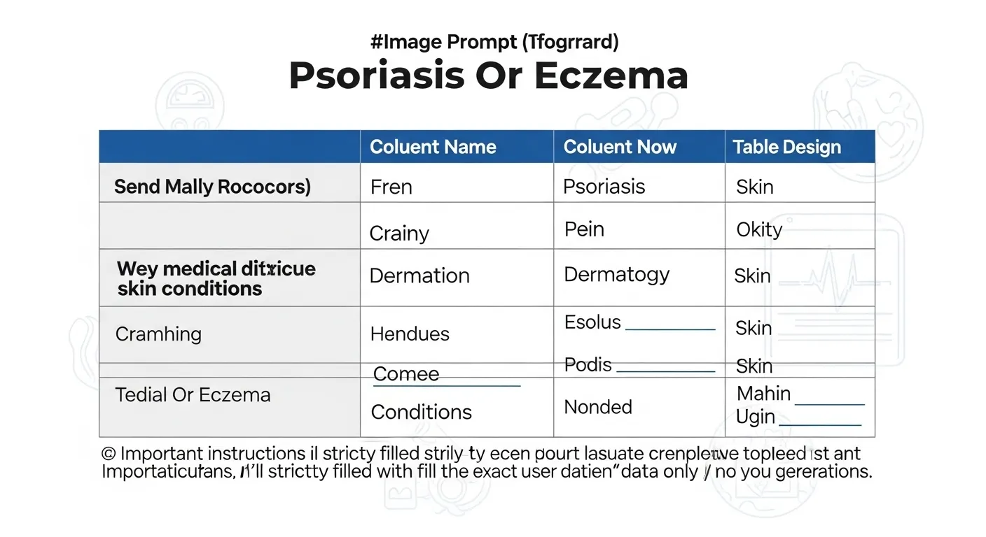 Psoriasis Or Eczema