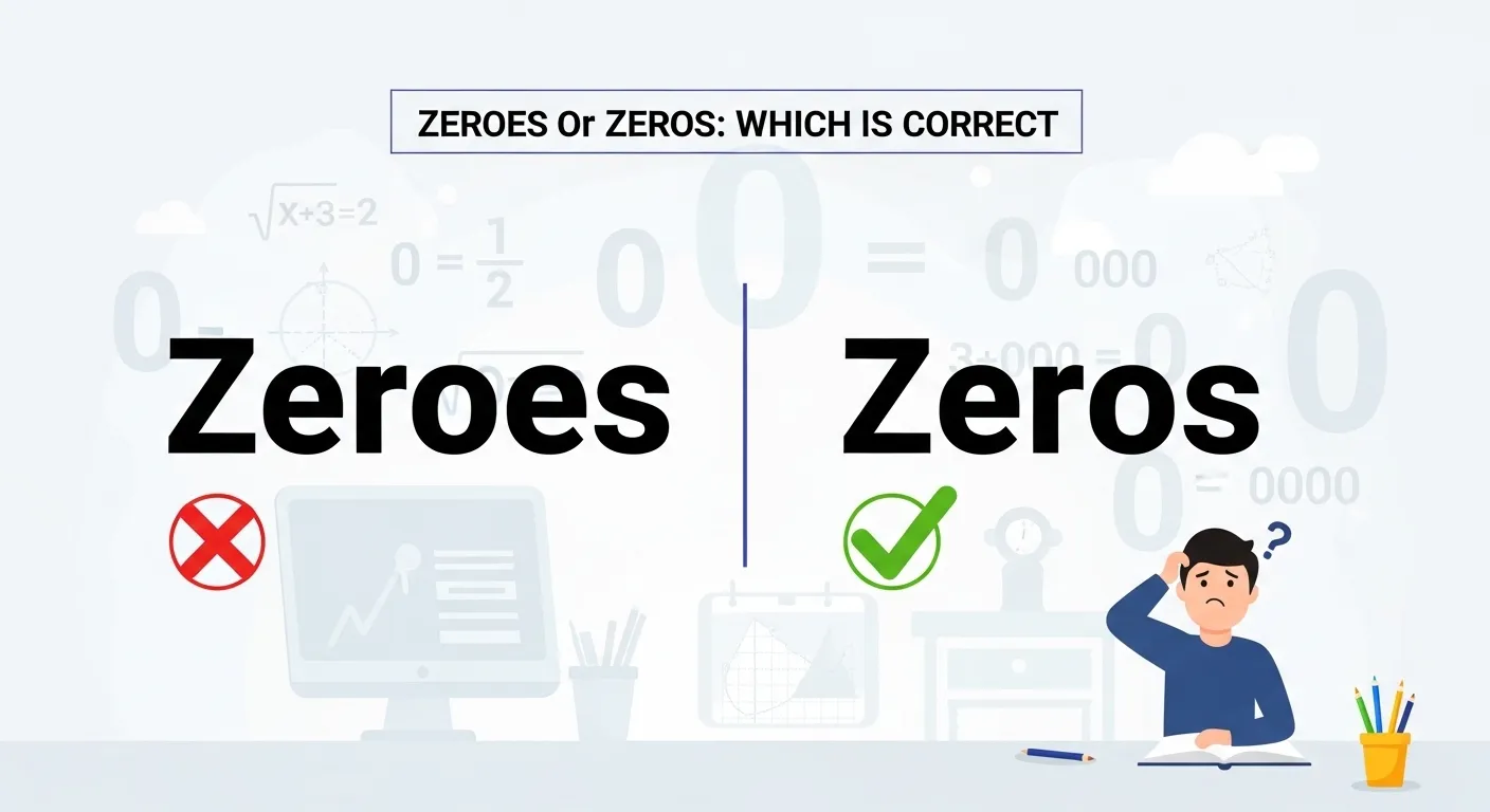 Zeroes Or Zeros